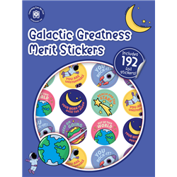 Galactic Greatness Merit Sticker Book